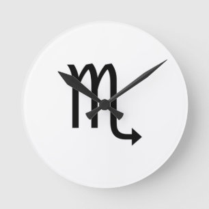 Scorpio Ronde Klok