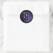Scorpio Ronde Sticker (Tas)