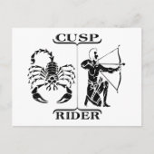 Scorpio/Sagittarius Briefkaart (Voorkant)