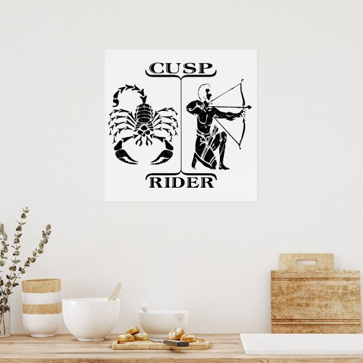 Scorpio/Sagittarius Poster (Keuken)