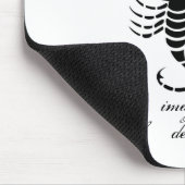 Scorpio Scorpion eigenschappen Grieks-stijl Z Muismat (Hoek)