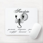 Scorpio Scorpion eigenschappen Grieks-stijl Z Muismat (Met muis)