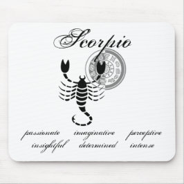  Scorpio Scorpion eigenschappen Grieks-stijl Z Muismat
