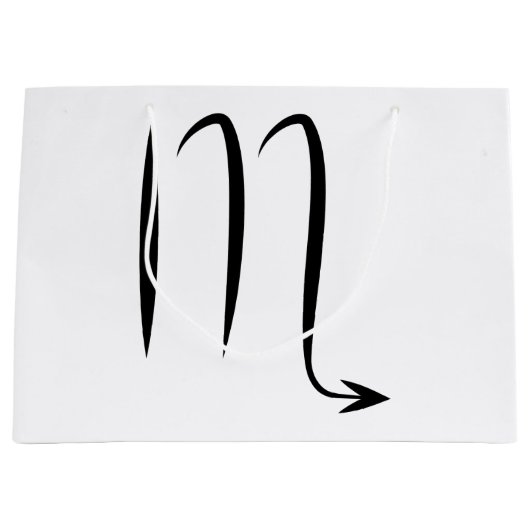 scorpio scorpion grieks astrologie zodiahoroscoop large cadeautasje (Voorkant)