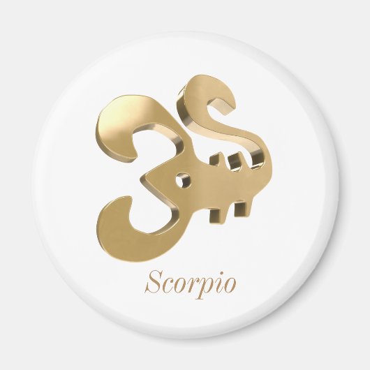 Scorpio, Scorpion Magneet (Voorkant)