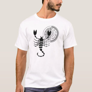 Scorpio Scorpion Zodiac Chart T-shirt