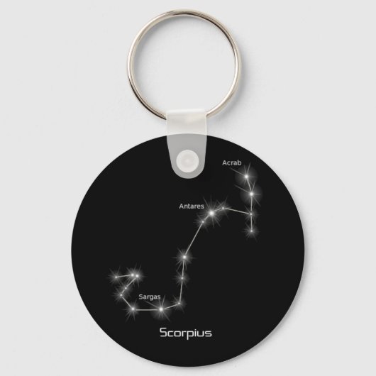 Scorpio Scorpius Sleutelhanger (Voorkant)