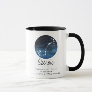 Scorpio Sign, Constellation, Zodiac Coffee Mok