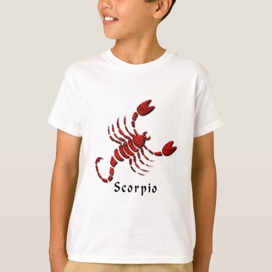 Scorpio Sign Kind T-Shirt (Voorkant)