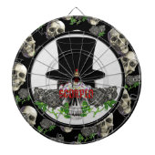Scorpio Skull Dartbord (Voorkant)