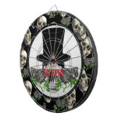 Scorpio Skull Dartbord (Voorkant Rechts)