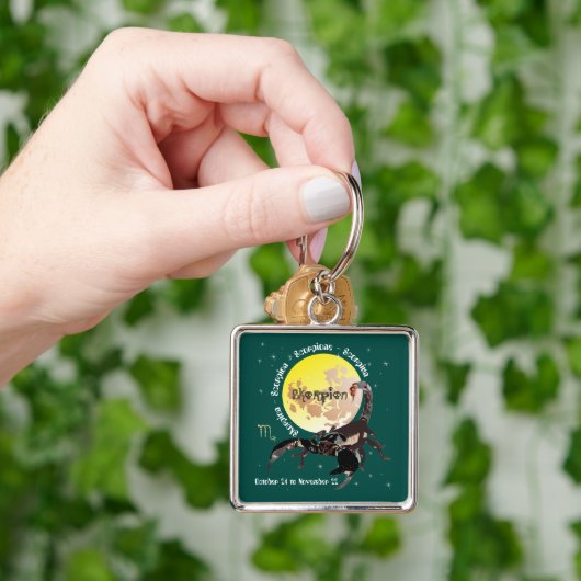 Scorpio Sleutelhanger 24 oktober t/m 22 november (Hand)