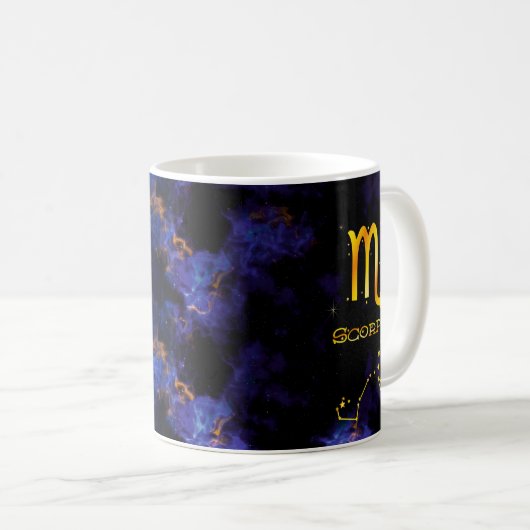Scorpio Specialized Mug Birthday Gift Koffiemok (Voorkant rechts)