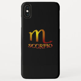 Scorpio Star Gold Case-Mate iPhone Case