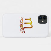 Scorpio Star Gold Case-Mate iPhone Case (Achterkant (horizontaal))