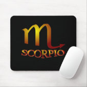 Scorpio Star Gold Muismat (Met muis)
