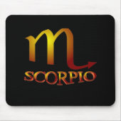 Scorpio Star Gold Muismat (Voorkant)