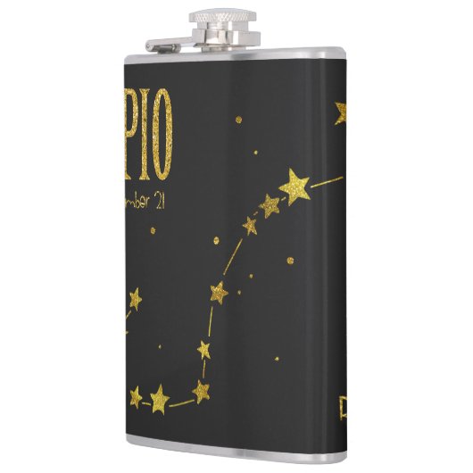 Scorpio Star Sign Heupfles (Links)