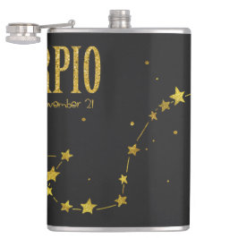 Scorpio Star Sign Heupfles