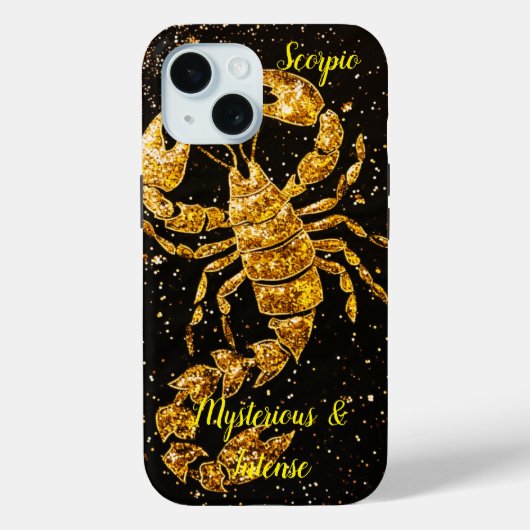 Scorpio-sterteken Case-Mate iPhone Case (Achterkant)