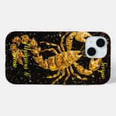 Scorpio-sterteken Case-Mate iPhone Case (Achterkant (horizontaal))