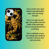 Scorpio-sterteken Case-Mate iPhone Case