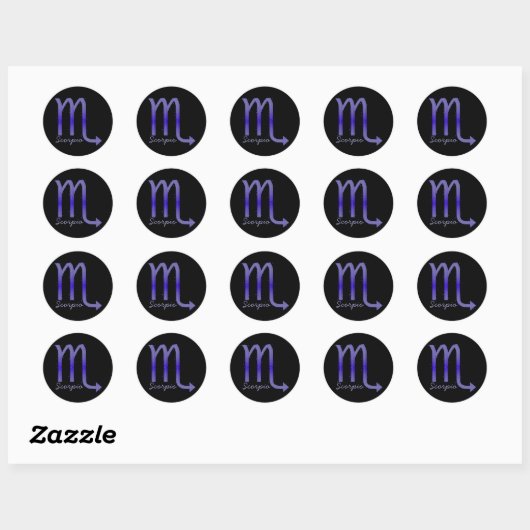 Scorpio Sticker (Vel)