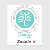 Scorpio Sticker (Vel)