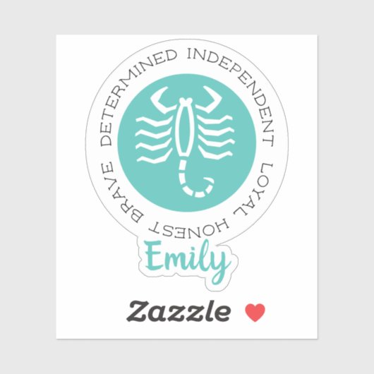 Scorpio Sticker (Vel)