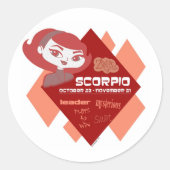 Scorpio Stickers (Voorkant)