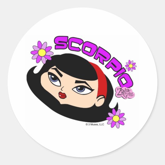 Scorpio Stickers (Voorkant)