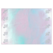 Scorpio-symbool in moeder van parelstijldecor tafelkleed (Voorkant (Horizontaal))