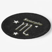 Scorpio-symbool Papieren Bordje (Gekanteld)