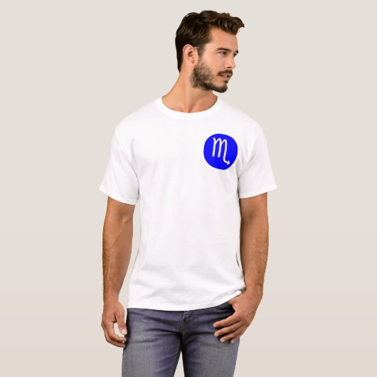 Scorpio-symbool - Pocket T-shirt (Voorkant volledig)