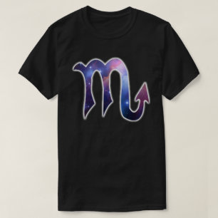 Scorpio Symbool Shirt - zwart