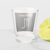 Scorpio-symbool shot glas (Achterkant)