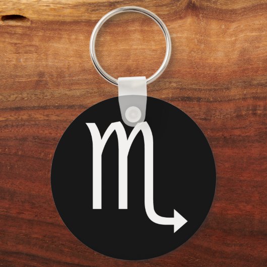 Scorpio-symbool Sleutelhanger (Voorkant)