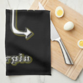 Scorpio-symbool Theedoek (Quarter Fold)