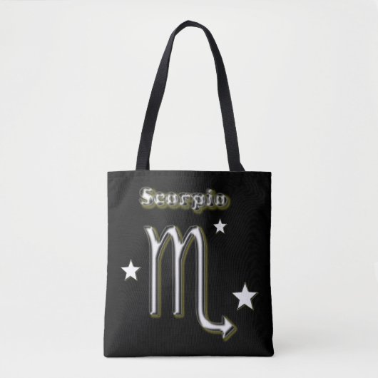 Scorpio-symbool Tote Bag (Voorkant)