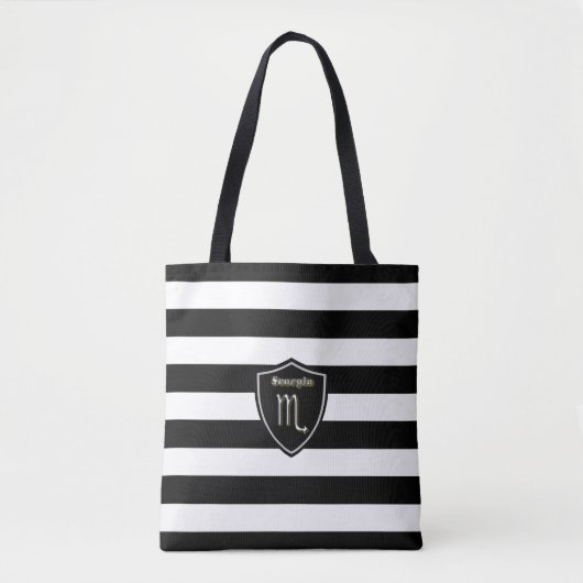Scorpio-symbool tote bag (Voorkant)