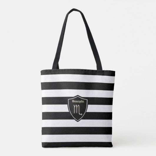 Scorpio-symbool  tote bag (Achterkant)