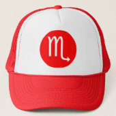Scorpio-symbool Trucker Pet (Voorkant)