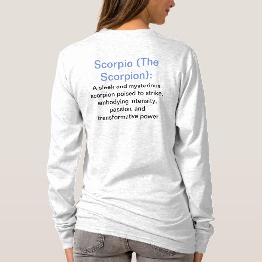 Scorpio T-Shirt (Achterkant)