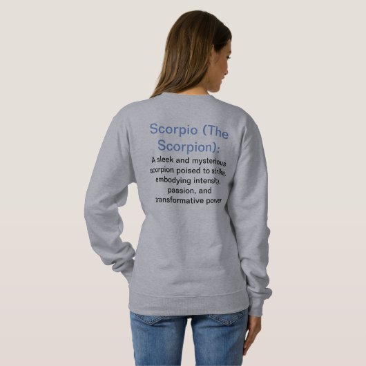 Scorpio T-Shirt (Achterkant volledig)