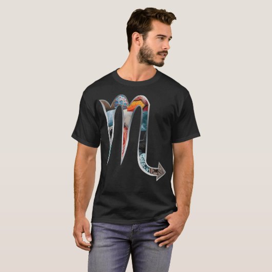 Scorpio T-shirt (Voorkant volledig)