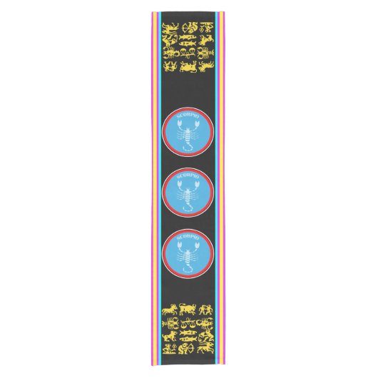 Scorpio Table Runner Korte Tafelloper (Voorkant)