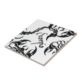 Scorpio Tegeltje (Zijkant)