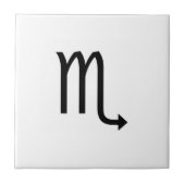 Scorpio Tegeltje (Voorkant)