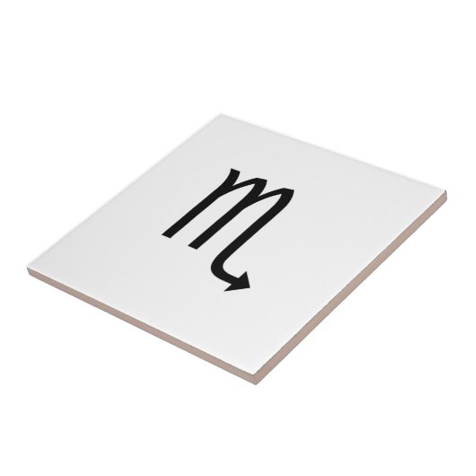 Scorpio Tegeltje (Zijkant)