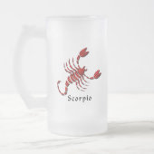 Scorpio-teken Bevestigde Mok bier (Links)